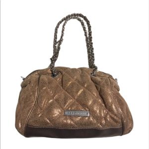 BCBGeneration Gold Purse Chains Sparkly Flashy Bag